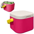 thumbnail image 2 of Portable Mini Cooler, 4-Can Insulated Beverage Cooler Box, 7.48X6.69X5.9inch Personal Ice Chest, Small Drink Cooler, Leakproof Cooler for Outdoor, Picnic, Beach and Camping, 2 of 4
