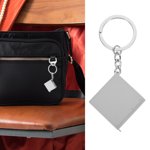 Minkissy 2Pcs Petit ruban de mesure en métal pour anneau Portable