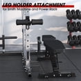 thumbnail image 4 of Mikolo Home Gym Equipment Leg Holder Attachment for Smith Machine and Power Rack, 4 of 8