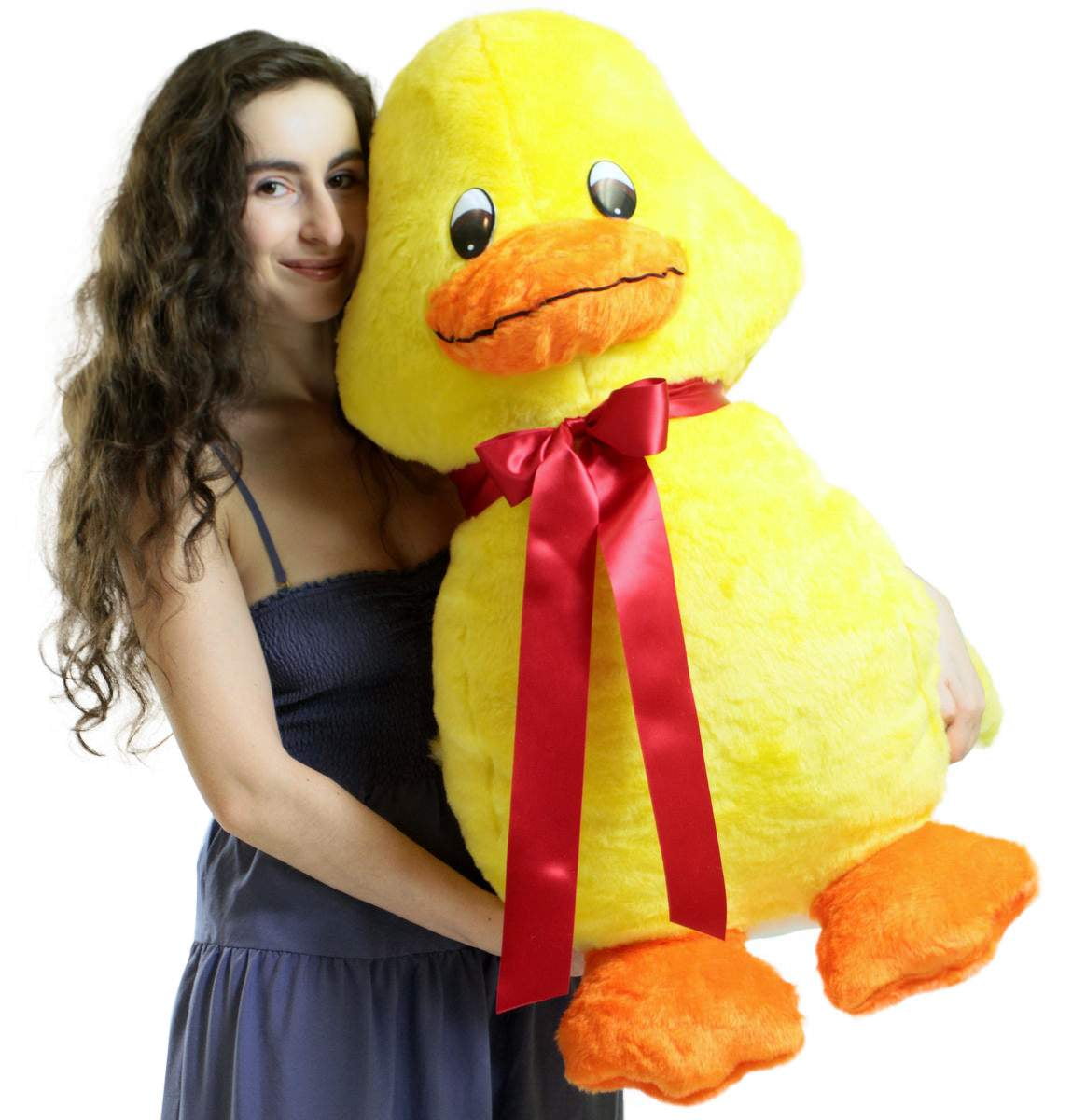 giant stuffed yellow duck