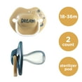 thumbnail image 3 of Tommee Tippee Moda Pacifiers | 18-36m, 2 Count | Includes Sterilizer Box, 3 of 7