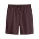 thumbnail image 1 of pstuiky Pantalones cortos de entrenamiento para hombre, Pantalones cortos deportivos de verano para hombre, con cintura elástica, color liso, con bolsillo y cordón Pantalones cortos de golf, 1 of 3