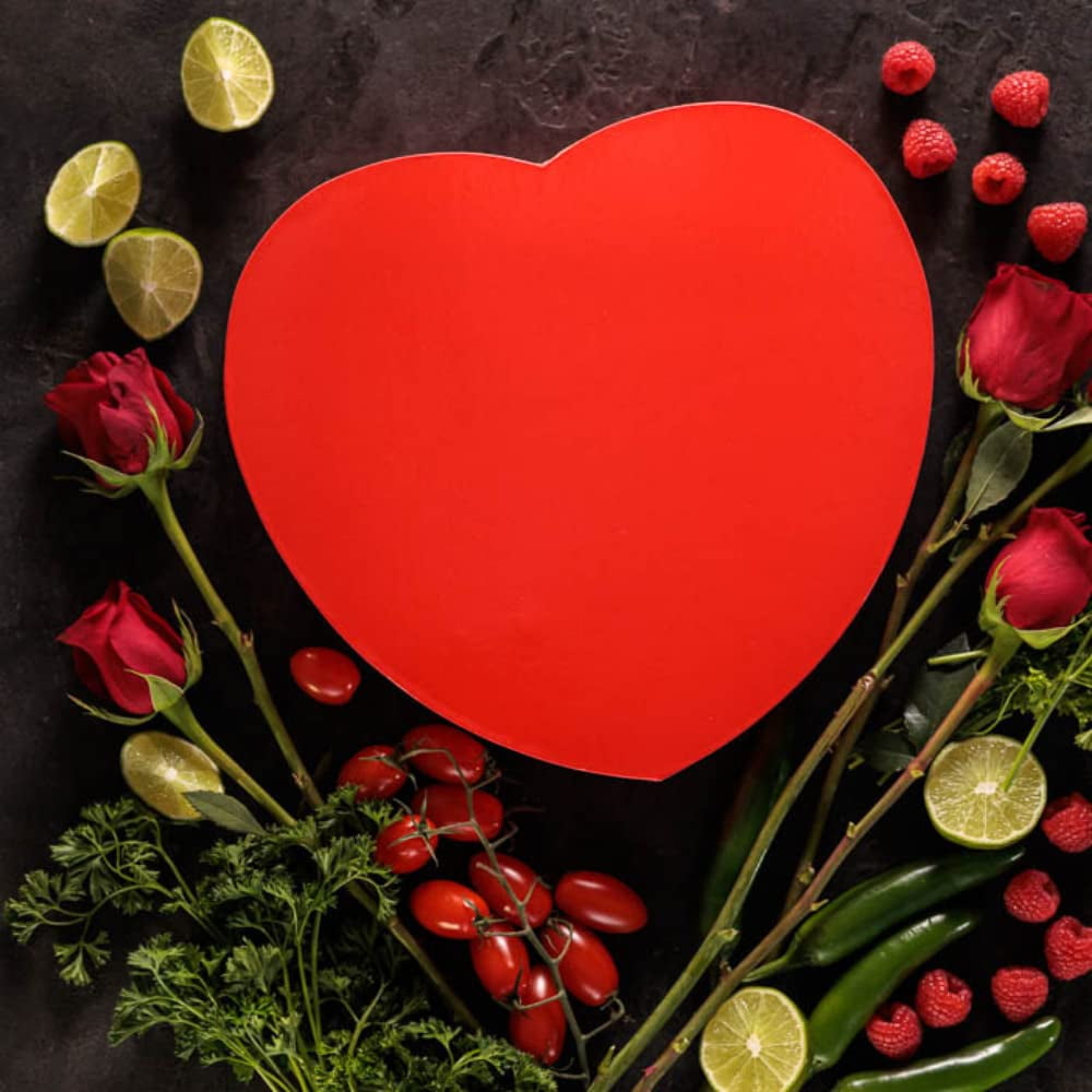 Man Crates Jerky Heart, Beef Sticks Snack Pack with Flavors Like Habanero and Maple Bourbon for Father's Day Gifts