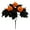 A, variant on BNNG Halloween Decorations, 13.4 Inch Artificial Pumpkin Maple Leaf Floral Stems Halloween Branches Decoration, for Home Indoor Party Vase Arrangement Decor - Black/Orange