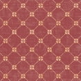 thumbnail image 4 of Covers For The Home Deluxe Elastic Edged Flannel Backed Vinyl Fitted Table Cover - Fashion Diamond (Rust) Pattern - Banquet - 4' x 30", 4 of 5
