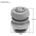 thumbnail image 2 of Gm Trailer Hanging Lock Lock Locks Led The Ball To Safe Anti -theft Zinc Alloy (silver) 1pc, 2 of 5