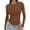 Brown, variant on Long Sleeve Tops for Women Trendy, Yigetop Women's Long Sleeve Crew Neck Shirts Casual Tight Tops Summer Fall Basic Business Work Tee Tight Shirts for Women White L