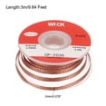 thumbnail image 2 of Solder Wick Braid No-Clean Desoldering Braid 0.08 Inch x 10 Feet 1 Pack, 2 of 5