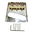 thumbnail image 3 of Runquan Guitar Bridge Set Easy to Install Vintage Design Luthier Tools Brass Saddles, 3 of 8