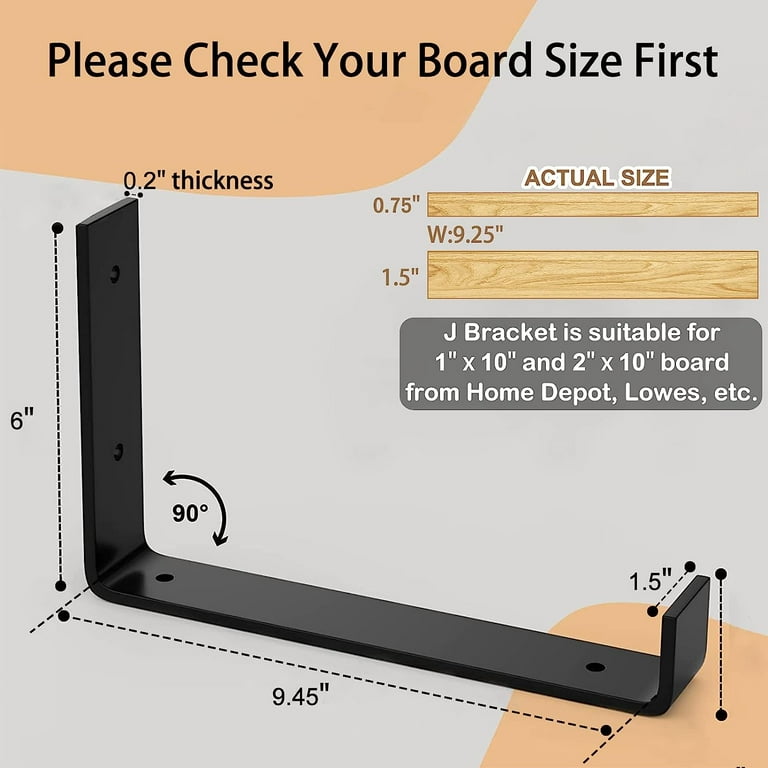 Floating Shelf Brackets Lowes