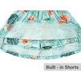thumbnail image 6 of Cooltree Girl Summer Skort - Breathable Kids Skirt with Tropical Leaf Print & Built-in Safety Shorts Size 16, 6 of 7