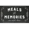 thumbnail image 2 of Murray, Amanda 14x10 Gold Ornate Wood Framed with Double Matting Museum Art Print Titled - Meals and Memories, 2 of 4
