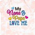 thumbnail image 4 of Inktastic My Nana and Papa Love Me with Hearts Boys or Girls Baby Bodysuit, 4 of 5