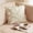 Beige, variant on Three-dimensional Leaves Decorative Solid Color Throw Pillow Cover 3D Leaf Embroidered Pillow Case Square Cushion Cover for Couch Sofa Living Room Bedroom Home