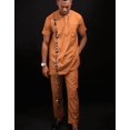 thumbnail image 3 of Urban Afrique african wear for men, Ankara Kaftan Lace Up Set, 3 of 4