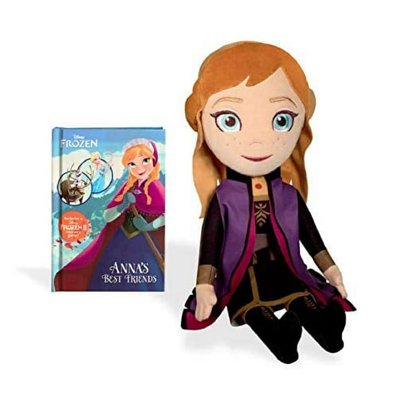 Kohls Cares Disney Frozen Anna 14 inch Plush Doll & Book Set