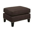 thumbnail image 1 of Picket House Furnishings Pouf Emery en Chocolat, 1 of 4