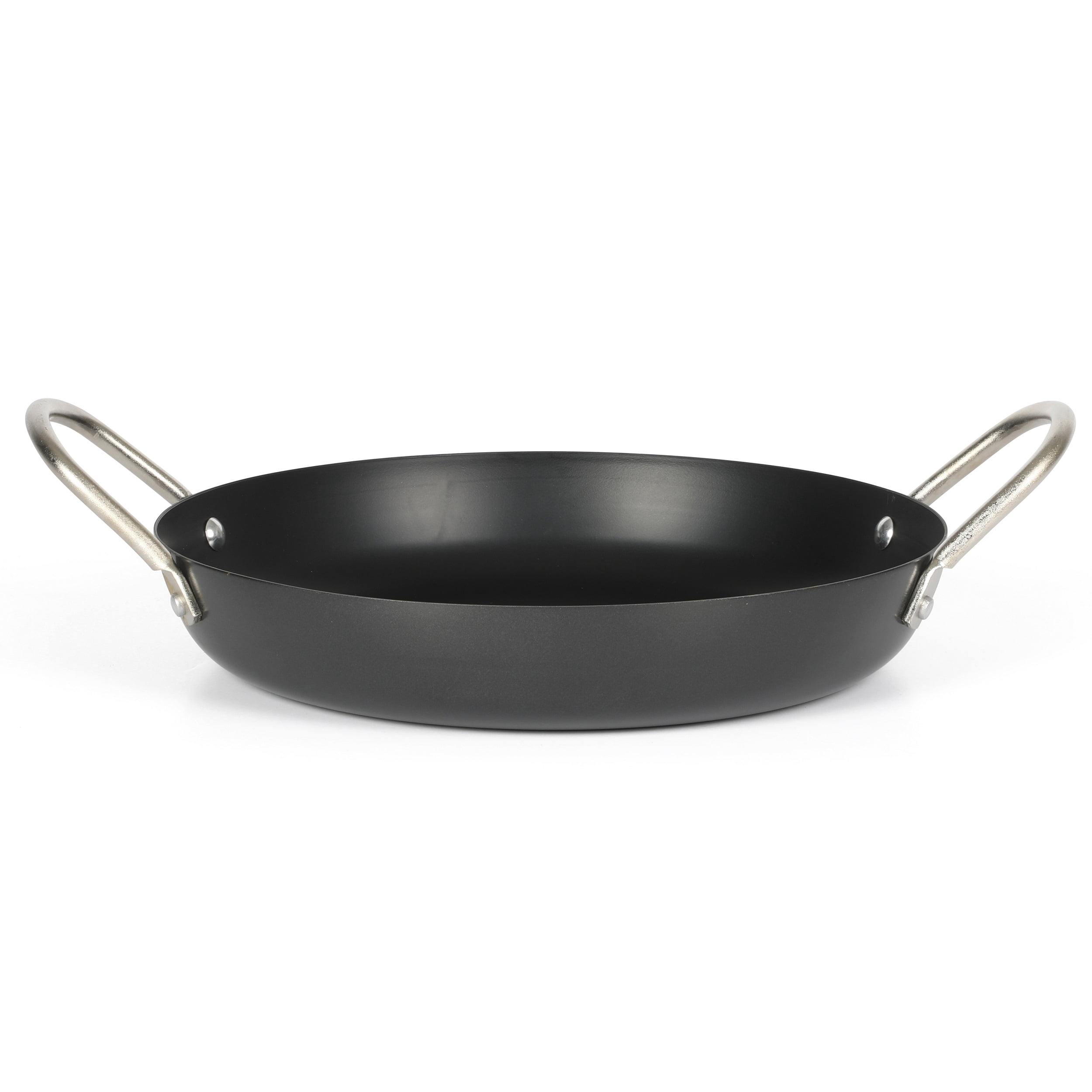 (2 pack) Oster Smithfire 11-inch Carbon Steel Paella Fry Pan