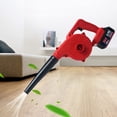 thumbnail image 2 of YIYIBYUS Cordless Blower Handheld Small Leaf Blower Air Workshop Blow Dust Collector Grass Lawn Sweeper Battery Powered, 2 of 9