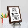 thumbnail image 4 of What's Inside of You Is Greater Than What's In Front of You, Wooden Frame 5x7 Decorative Wall Plaque (Full Color), 4 of 7