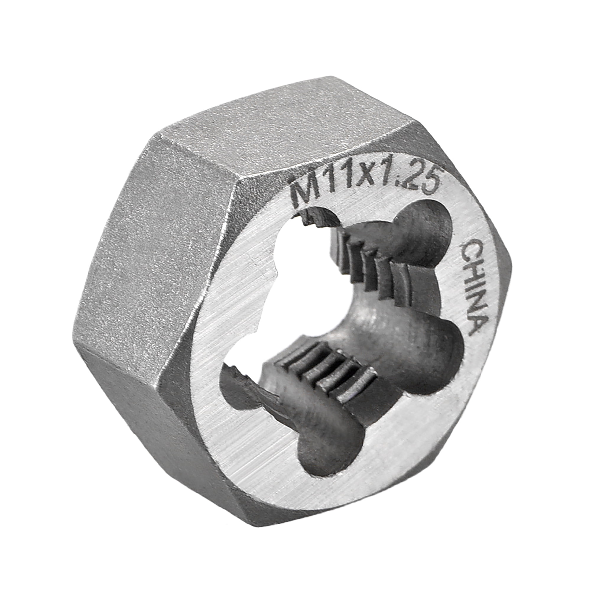 M11x1.25mm Hex Rethreading Die, Carbon Steel Metric Hexagon Taper Pipe Die, Accuracy Grade 6g