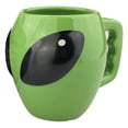 thumbnail image 1 of Taza de Cerámica Brillante con Diseño de Alien HappyWare 100155, 1 of 4