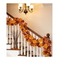 thumbnail image 5 of Fall Home Decor, Maple Leaf rattan, Artificial Fall Leaves, Halloween rattan, 79 Inch Hanging Decor for Indoor Mantel, Porch, Door, Thanksgiving Party Accents, 5 of 5