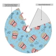 thumbnail image 2 of Sikiie I Am A Fan Popcorn 30-48 inches {designName} Print Christmas Tree Skirt Snowman Xmas Tree Skirt with Edge Christmas Decorations for Holiday Party36", 2 of 7