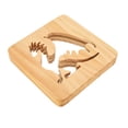 thumbnail image 4 of Luz nocturna tallada en madera con forma de dinosaurio, lámpara LED con cuentas, luz suave, protección para los ojos, luz nocturna hueca para niños, 4 of 14