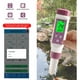 thumbnail image 3 of Mediciones hidropónicas importantes, medidor de sal sensible para acuarios de agua dulce, comprobador digital de pH, sal, EC, TDS y temperatura de fácil operación, comprobador de calidad del agua que, 3 of 5