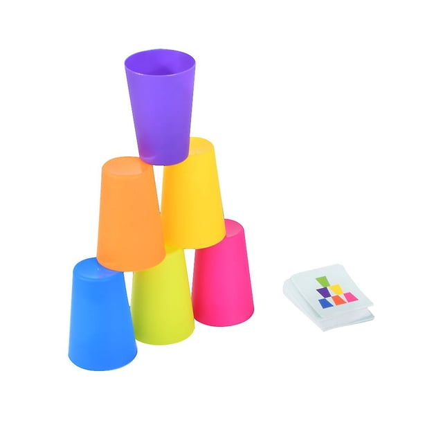 Tazas apilables deportivas, Copa de carreras voladora deportiva, Copa de velocidad, juguetes educativos