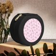thumbnail image 6 of Naloa Cute Pig Round Jewelry Box, Travel Jewelry Organizer, 3.9 x 3.9 x 2in Jewelry Storage Box for Women-Black, 6 of 7