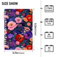 thumbnail image 2 of FORMRS 1-Subject Spiral Notebook 8" x 5" College Ruled 60 Refillable Sheet A5 Hard Cover, 2 Pack, Beautiful Floral Pattern, 2 of 7