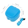 thumbnail image 4 of Unique Bargains 1 Set Braces Box Lightweight Braces Storage Box Blue, 4 of 5