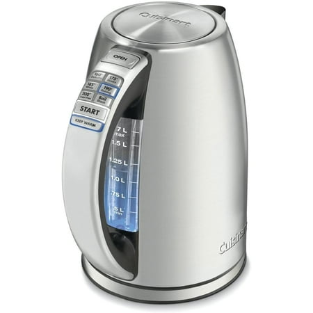 

Electric Kettle by HJY 1.7-Liter Capacity Cordless 1500-Watts for Fast Heat Up Stay Cool Non-Slip Handle Stainless Steel CPK-17P1