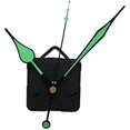 thumbnail image 1 of 1pcs Silent Clock Movement E Quartz Clock Mechanism Silent Wall Clock Kits Mechanism Parts With 3 Fluorescent Hands Without Battery (black), 1 of 5