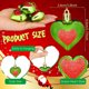 thumbnail image 3 of Guirnalda de 24 Adornos de Corazón En Rojo y Blanco para El Árbol de Navidad de San Valentín | Decoración para Bodas y Fiestas con Cuerdas Colgantes, 3 of 5