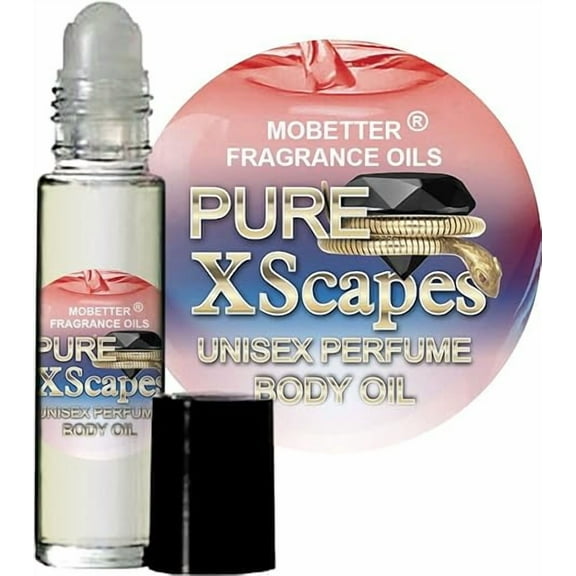 MOBETTER FRAGRANCE OILS Pure XScape Unisex Perfume Body Oil 10ml Roll On Bottle