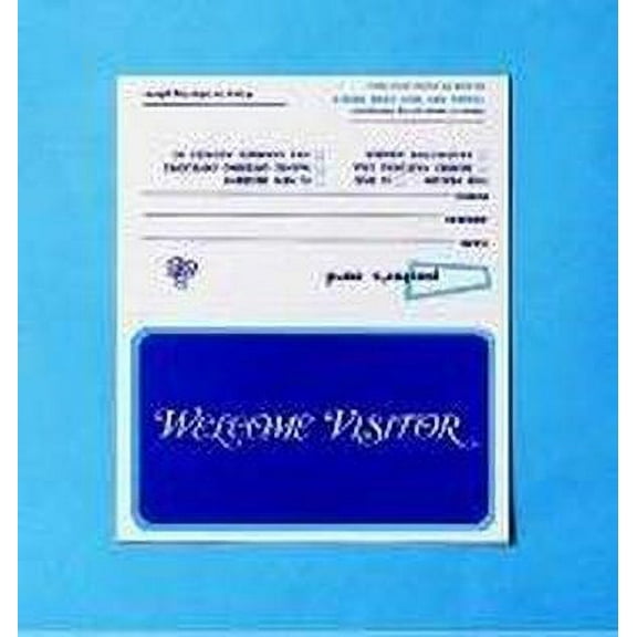 Visitor Card - Folded (Package of 100) : Form WV-7 (Cards)