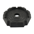 thumbnail image 1 of Patin de Nivellement pour Pied de Cric Rond RV Stabilisateur Permanent RV Tapis de Nivellement RV, 1 * Patin de Nivellement RV, Noir, 1 of 5