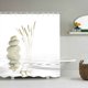 thumbnail image 4 of Cortina de ducha 120 x 200 cm Impresión digital Diseño moderno Tejido de poliéster impermeable Lavable Resistente al moho con ganchos incluidos, 4 of 5