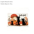 thumbnail image 3 of Halloween Doormat Gothic Door Mat for Front Door, Doormat Outside Entrance, Halloween Pumpkin Ghost Decor for Porch and Entryway, Indoor Outdoor Use,23.62x15.75in, 3 of 6