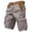 DS85_Light Gray, variant on Dwellite Cargo Shorts for Men 2026 Cotton Casual Relaxed Fit Outdoor Work Shorts with Multi-Pocket Black 5XL