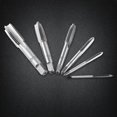 thumbnail image 4 of Ccdes Screw Tap,12pcs Screw Thread Hand Tap Set Straight Flutes M3/M4/M6/M8/M10/M12, Screw Taps Tool Set, 4 of 8