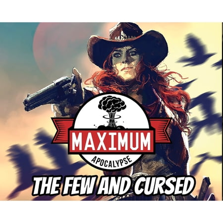 Rock Manor Games: Maximum Apocalypse: The Few & Cursed - Expansion, Wild West Survival Board Game, Co-Op Roguelike Adventure, Ages 14+, 1-6 Players