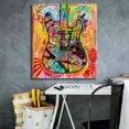 thumbnail image 5 of Epic Graffiti 'Guitar' by Dean Russo, Canvas Wall Art, 26"x30", 5 of 8