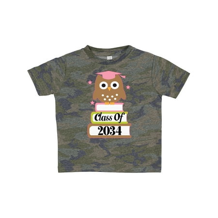 

Inktastic Class of 2034 Owl Girls Gift Toddler Toddler Girl T-Shirt