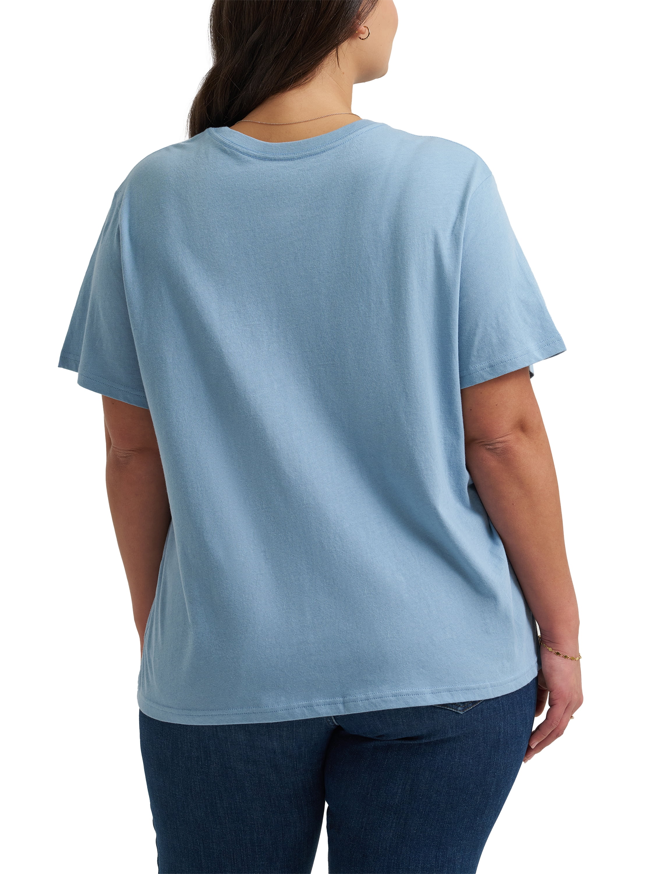Lee® Women's Plus Short Sleeve Graphic Logo Lifestyle Tee, Sizes 0X-4X