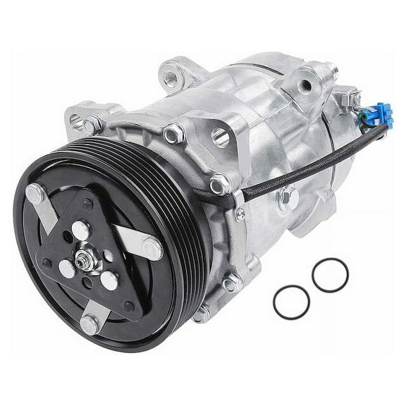 A/C Compressor 1 - Compatible with 1995 - 2002 Volkswagen Cabrio 2.0L 4-Cylinder - Autopart Premium