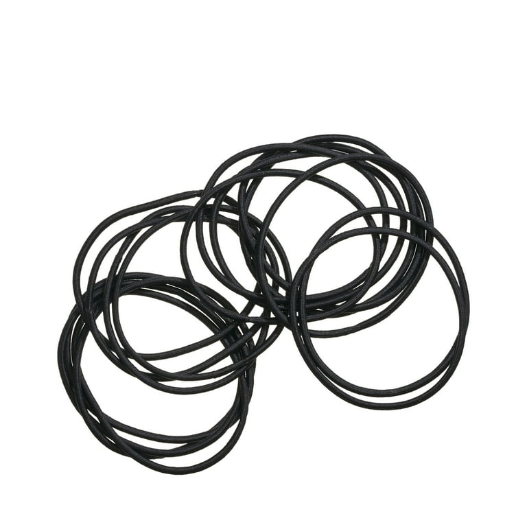 FAT HAIR TIE THIN BLACK FAT HAIR TIE THIN BLACK